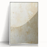 Framed acrylic wall art featuring abstract strokes in vibrant colors against a white background, showcasing modern design elements perfect for contemporary home decor.