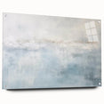 Abstract wall art featuring vibrant acrylic strokes in a side view, showcasing its glossy finish and pin mounting. Ideal for modern decor and artistic spaces.