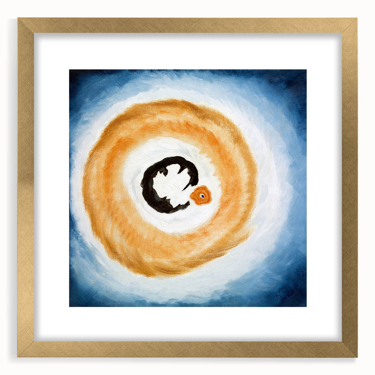 Arthur Dove's Dawn II (1932) - Abstract Sunrise Wall Art Print