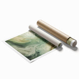 Abstract strokes wall art print showcasing vibrant colors and dynamic patterns, rolled and ready for framing, ideal for modern home decor and artistic spaces.