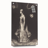 Modern Wall Art: Obsession - Dark and Surreal Monochrome Artwork