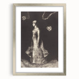 Modern Wall Art: Obsession - Dark and Surreal Monochrome Artwork