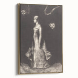 Modern Wall Art: Obsession - Dark and Surreal Monochrome Artwork