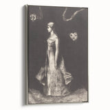 Modern Wall Art: Obsession - Dark and Surreal Monochrome Artwork