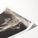 Modern Wall Art: Obsession - Dark and Surreal Monochrome Artwork