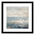 Abstract wall art featuring dynamic black strokes on a white background, framed with a sleek black mat, perfect for modern home decor and stylish interiors.