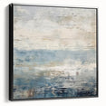 Framed canvas wall art showcasing abstract strokes in black and white, designed to add a modern touch to any interior decor. Ideal for art enthusiasts and contemporary spaces.