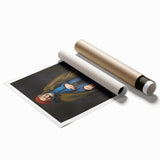 Modern Wall Art: The Beggar - Classic Portrait with Modern Appeal