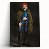 Modern Wall Art: The Beggar - Classic Portrait with Modern Appeal