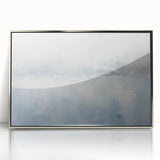 Framed abstract strokes wall art in silver acrylic, showcasing vibrant colors and dynamic patterns, ideal for modern home decor and artistic interiors.