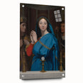 Neoclassical Religious Art Print - The Virgin Adoring the Host