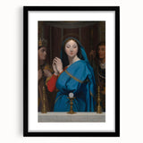 Neoclassical Religious Art Print - The Virgin Adoring the Host