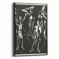 Expressionist Art: Feelings by Ernst Ludwig Kirchner Canvas Print