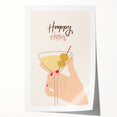 Rolled canvas print of vibrant floral art in pastel shades, ideal for dining room wall decor.