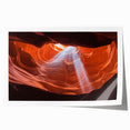 Stunning landscape print showcasing vibrant canyons in rich earthy tones, rolled for easy shipping and display. Perfect for home decor and nature enthusiasts.