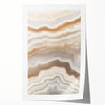 Close-up floral art on rolled print featuring vibrant pink and green tones, suitable for dining room or bathroom decor.