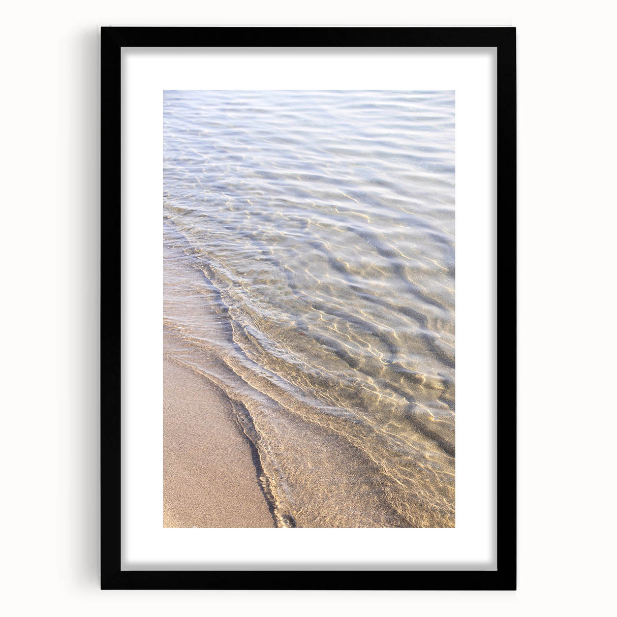 Extra large abstract art print featuring vibrant, colorful textures on a black framed canvas, ideal for living room decor.