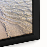 Extra large black wall art on canvas featuring a textured, colorful abstract design, suitable for living room decor.