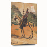 Modern Wall Art: Don Quixote - Timeless Abstract Equestrian Print