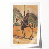 Modern Wall Art: Don Quixote - Timeless Abstract Equestrian Print