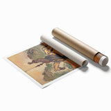 Modern Wall Art: Don Quixote - Timeless Abstract Equestrian Print