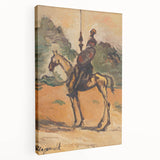 Modern Wall Art: Don Quixote - Timeless Abstract Equestrian Print