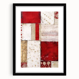 Abstract wall art featuring dynamic black and white strokes in a sleek frame with matting, ideal for modern decor and artistic expression in living spaces.