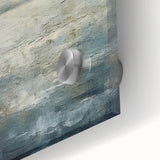 Close-up of abstract strokes wall art on acrylic glass, showcasing vibrant colors and dynamic patterns, perfect for modern home decor or art enthusiasts.