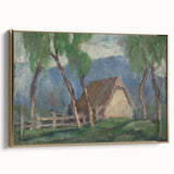 Modern Wall Art - Tranquil Forest Path | Abstract Contemporary Art Print