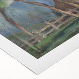 Modern Wall Art - Tranquil Forest Path | Abstract Contemporary Art Print