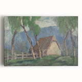 Modern Wall Art - Tranquil Forest Path | Abstract Contemporary Art Print