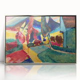 Modern Wall Art - Serene Abstract Landscape | Contemporary Art Print