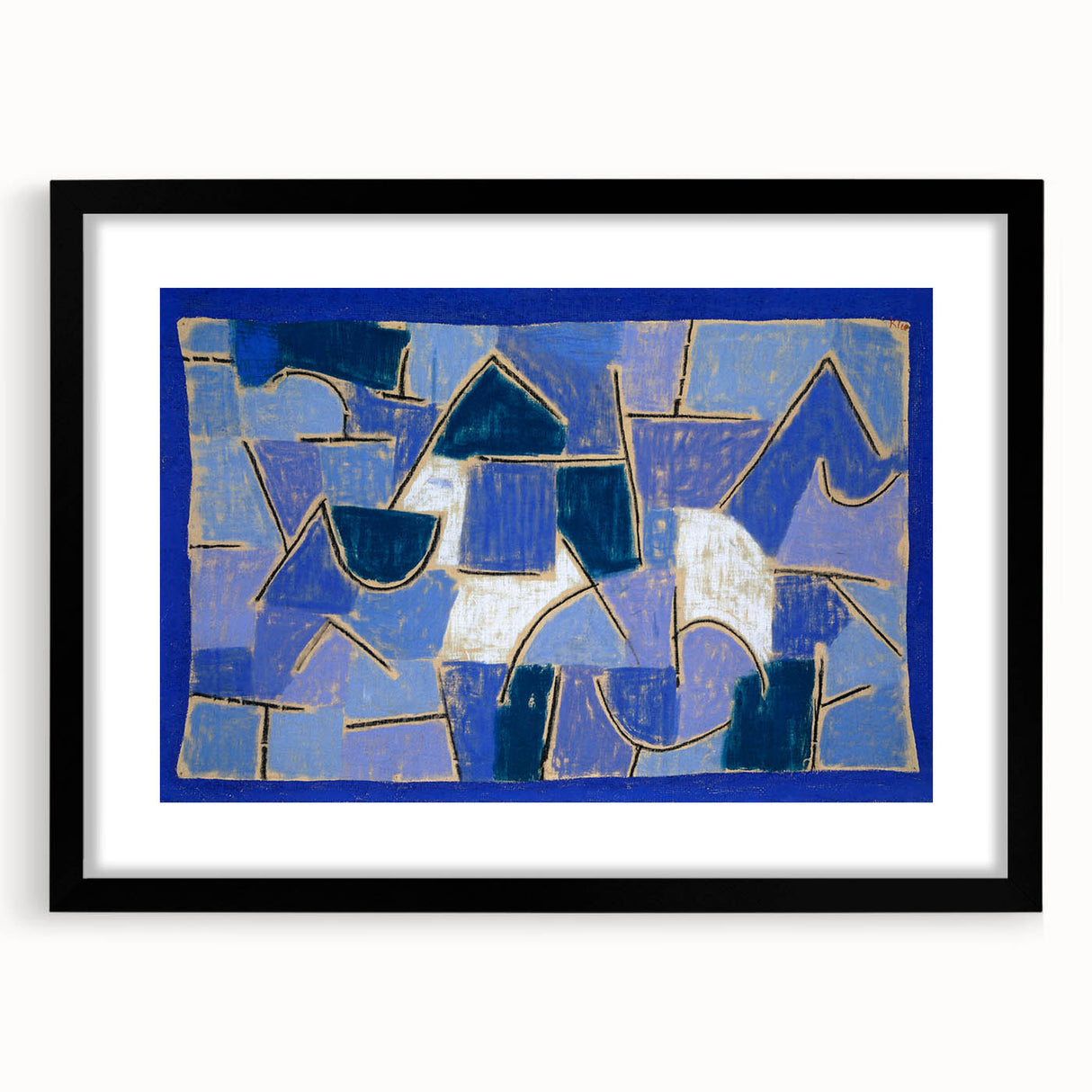 Modern Wall Art - Dynamic Abstract Swirls | Contemporary Art Print