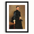 Modern Wall Art: Eleanora Portrait - Timeless Classic Elegance