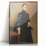 Modern Wall Art: Eleanora Portrait - Timeless Classic Elegance