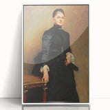 Modern Wall Art: Eleanora Portrait - Timeless Classic Elegance