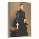Modern Wall Art: Eleanora Portrait - Timeless Classic Elegance
