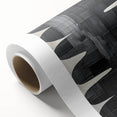 Contemporary Dining Art Pieces - Black & White Textured Abstract