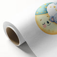 Kids Room Art Prints - Sleeping Moon & Koala Nighttime Wall Art