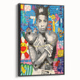 Vibrant Pop Art Wall Art – Colorful Boxing Canvas Print