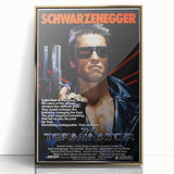 Retro Wall Art - The Terminator Movie Poster - 80s Sci-Fi Art Prints