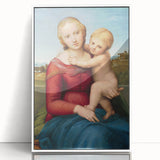 The Small Cowper Madonna by Raphael - Renaissance Art Print