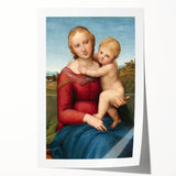The Small Cowper Madonna by Raphael - Renaissance Art Print