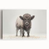 Adorable Baby Bison Wall Art - Perfect for Kids Room Decor