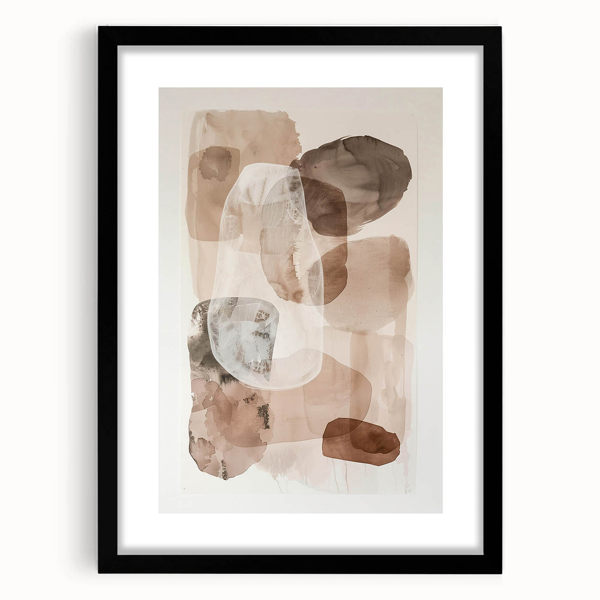 Retro Abstract Prints - Mid Century Modern Minimalist Geometric Wall Art
