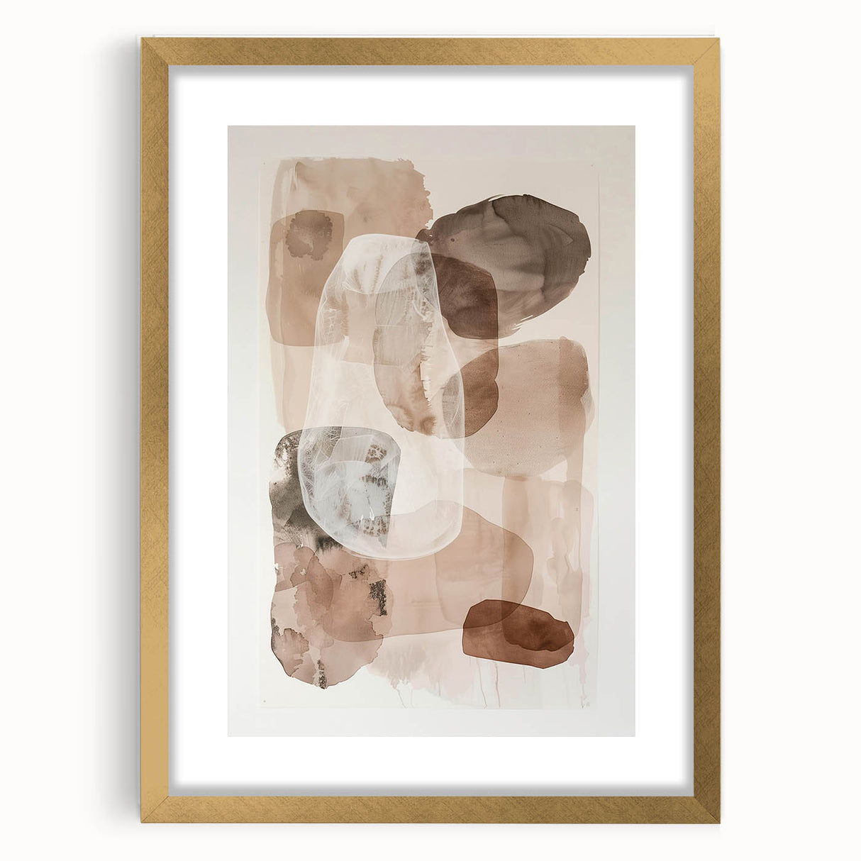 Retro Abstract Prints - Mid Century Modern Minimalist Geometric Wall Art