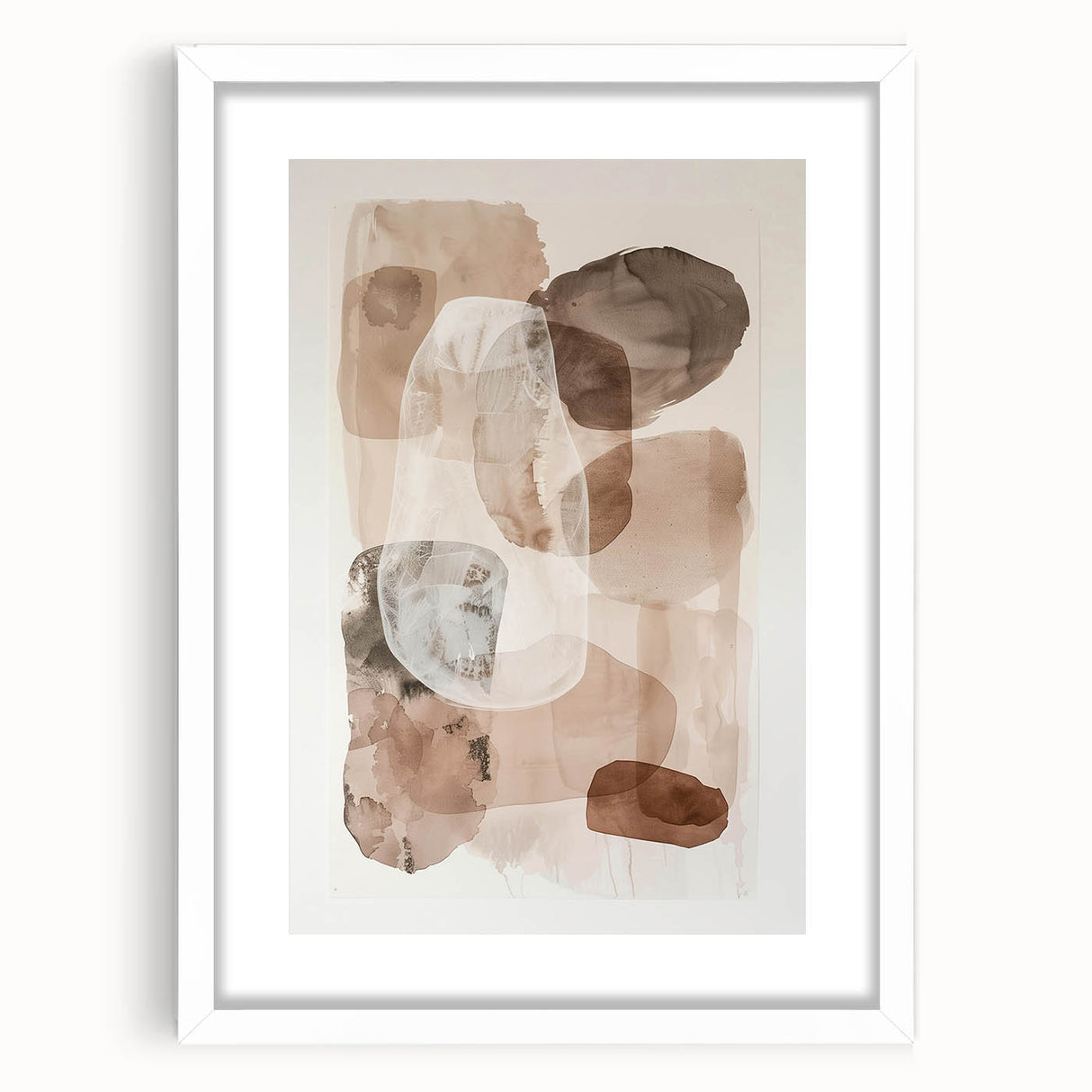 Retro Abstract Prints - Mid Century Modern Minimalist Geometric Wall Art