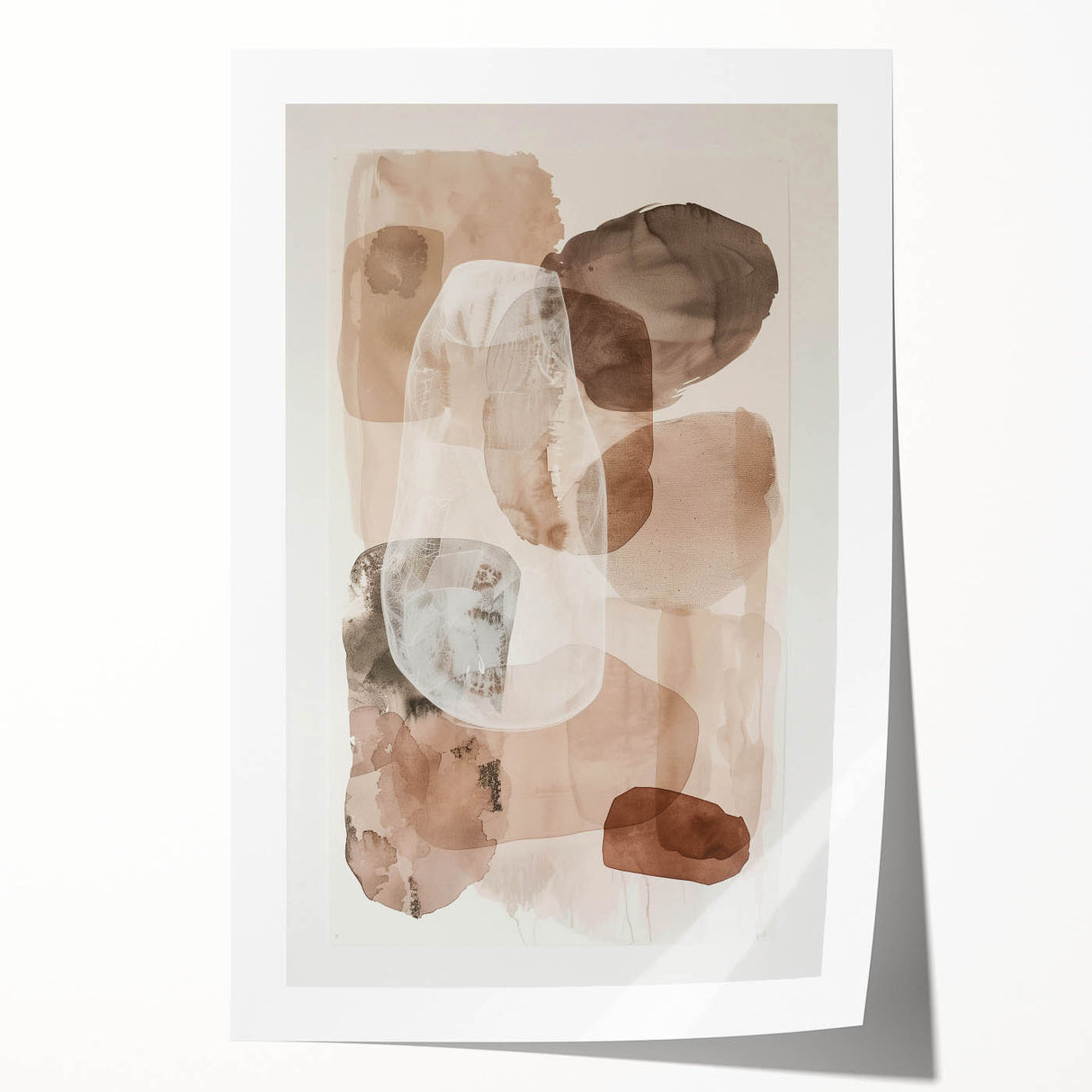 Retro Abstract Prints - Mid Century Modern Minimalist Geometric Wall Art