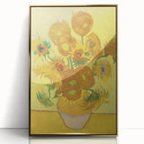 Art Deco poster of a starry night scene in muted gold and blue tones on a framed acrylic, suitable for modern art wall decor.