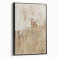 Framed canvas wall art showcasing abstract strokes in black and white, highlighting dynamic textures and fluid shapes, ideal for modern home decor.